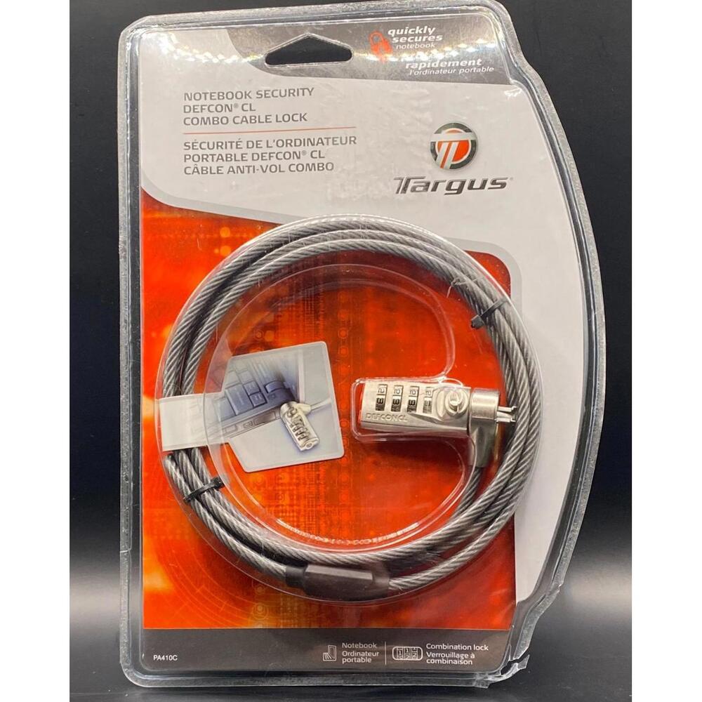 Targus Security Defcon CL Combo Cable Lock for Tablets